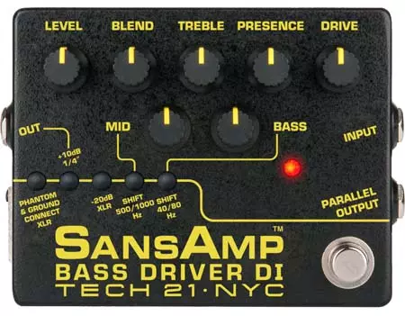 Tech 21 SansAmp Bass Driver DI Box